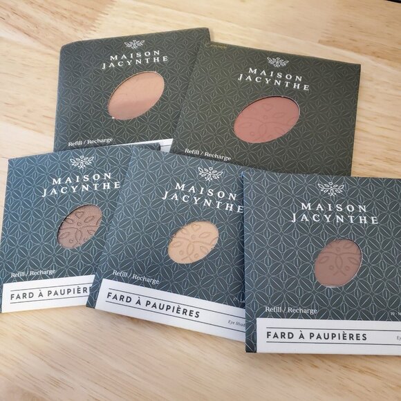 5X Maison Jacynthe Eyeshadow, Blush Refills NEW - Picture 1 of 5